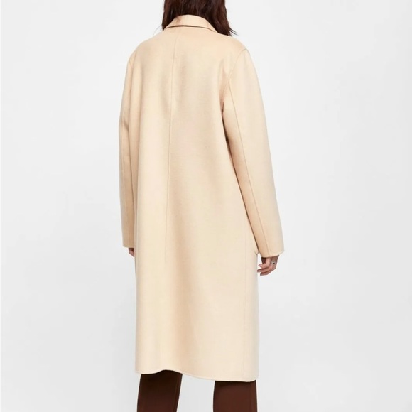 Zara Double breasted coat - BNWOT - S - Picture 5 of 14